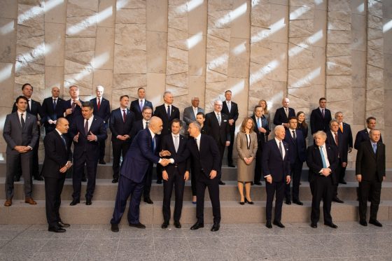 Prime Minister Edi Rama participates in the proceeding of the NATO Extraordinary Summit