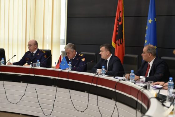 Tirana: The Joint Supervisory Committee meets with Great Britain, for the fight against illegal immigration and other criminal phenomena