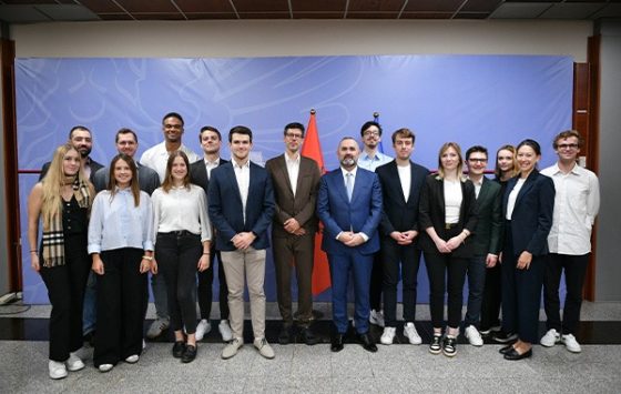 Manja Welcomes Master’s Students from Bavaria to Highlight Achievements in Justice Reform