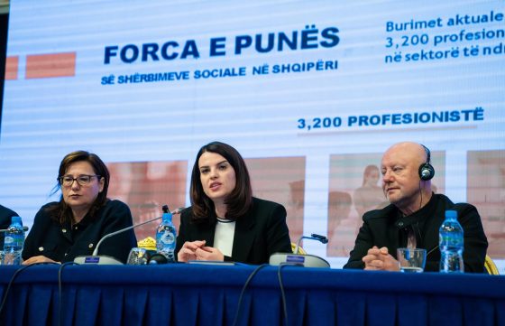 Minister Koçiu Highlights New Professional Roles for Quality Social Services in European Albania of 2030