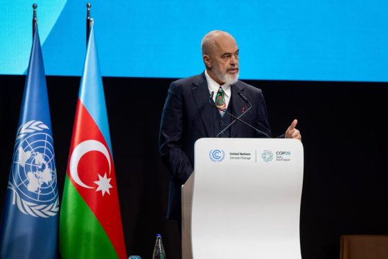 Baku, Azerbaijan – Prime Minister Edi Rama participates in the World Leaders’ Summit on Climate Action