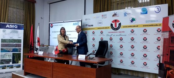 State Authority for Geospatial Information and University of Tirana Agree on New Student Internship Opportunities