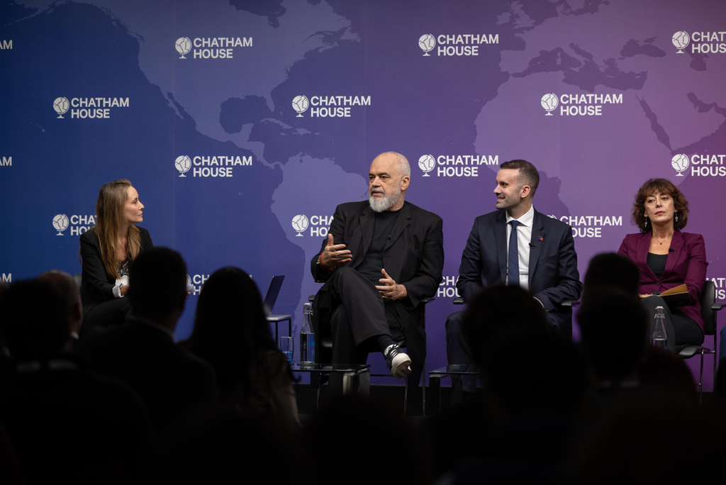 Londër, Kryeministri Rama në panelin e Chatham House, “Ballkani Perëndimor dhe Bashkimi Europia