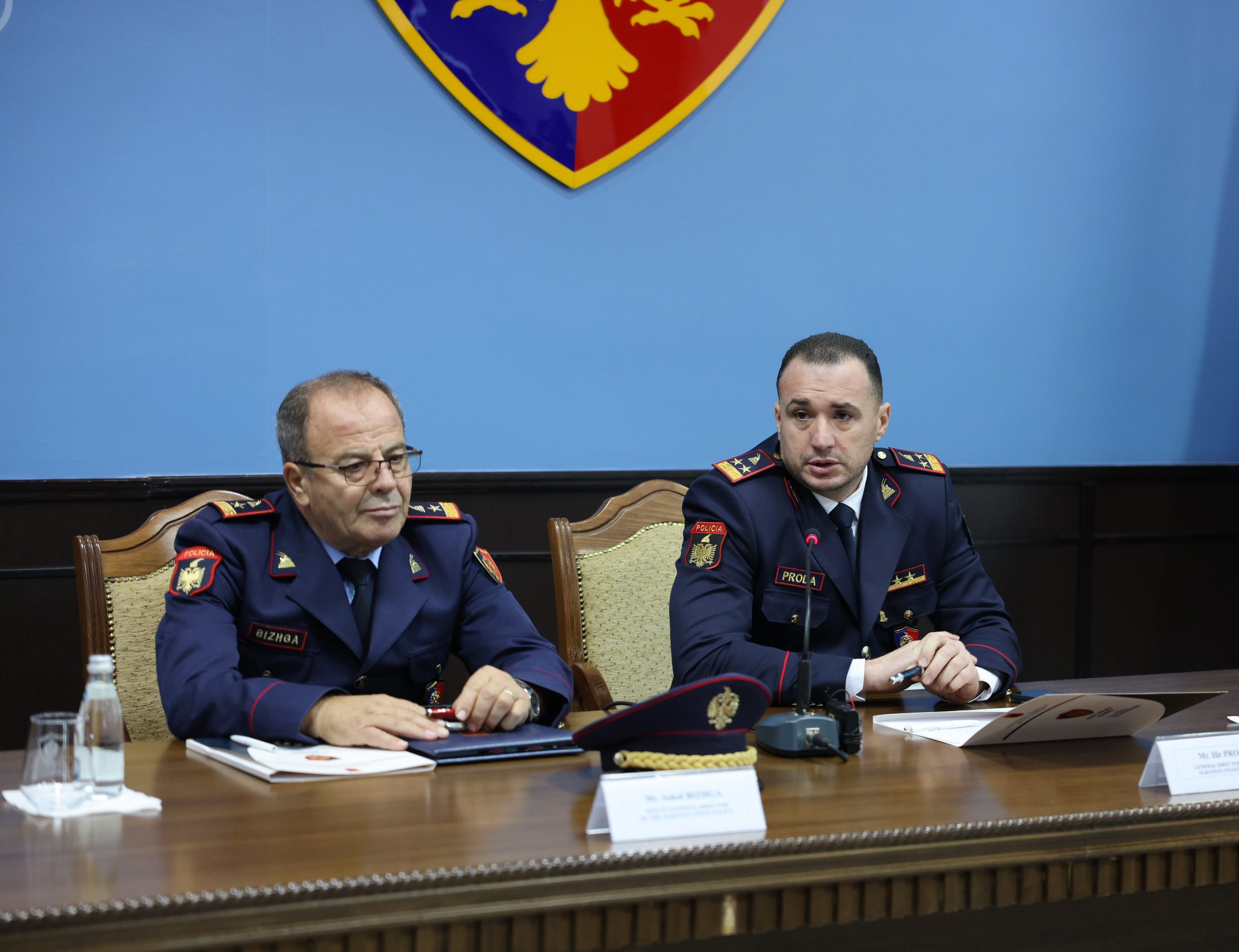 Policia e Shtetit, takim me qëllim informimin mbi riorganizimin e brendshëm