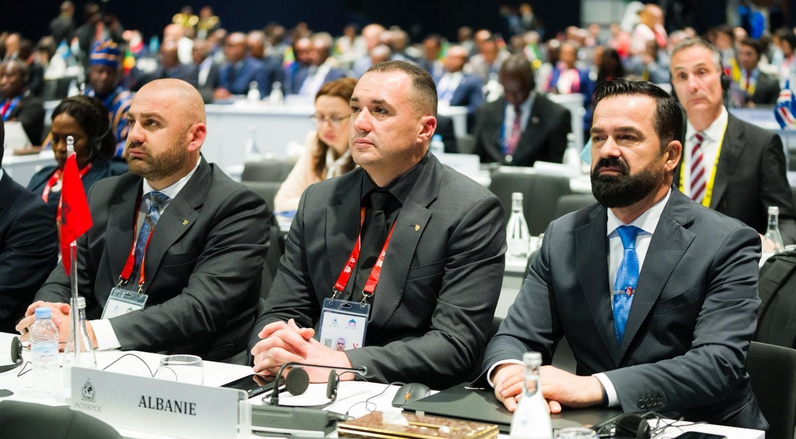 Drejtori i Përgjithshëm i Policisë së Shtetit në Asamblenë e 93-të të Interpolit