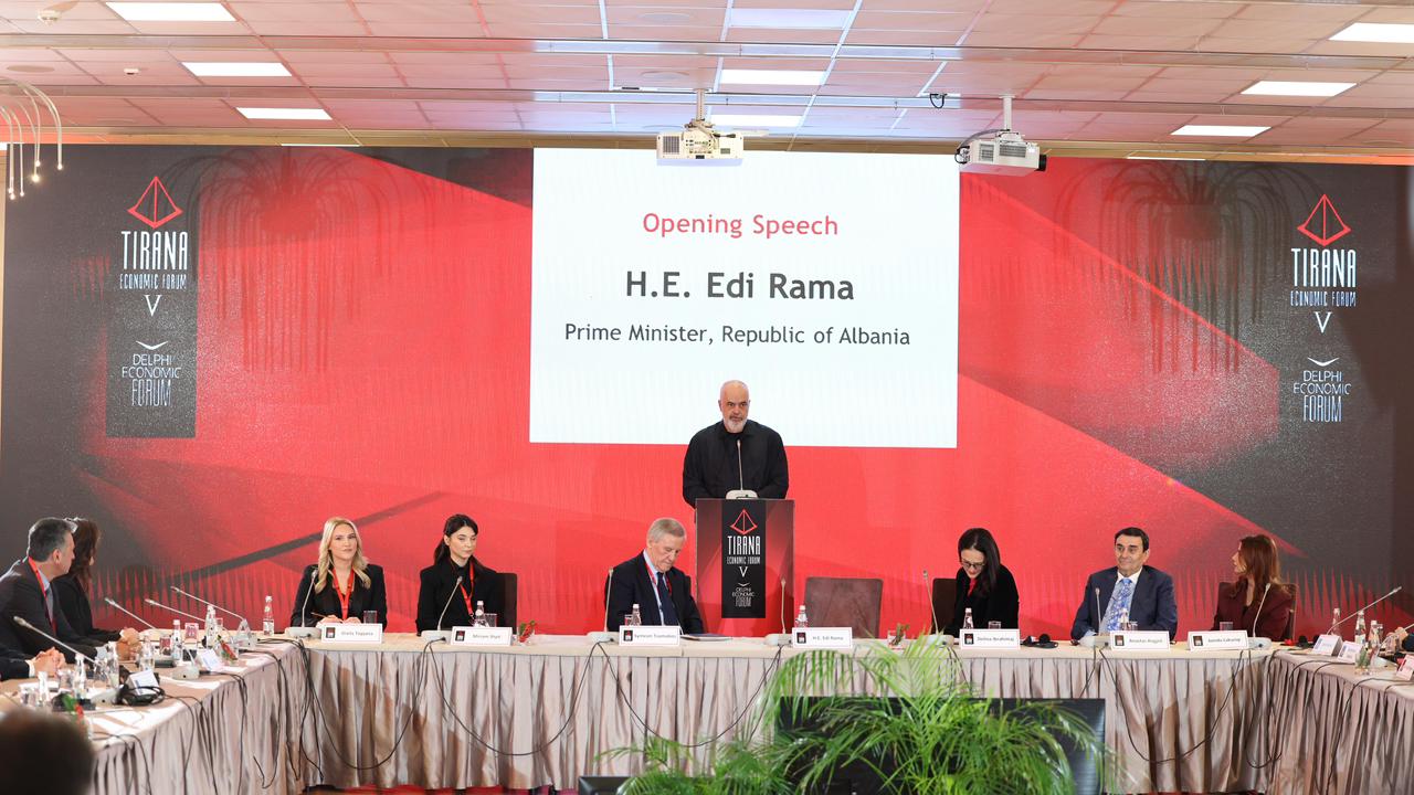 Tirana Economic Forum, Albania as a development corridor from north to south