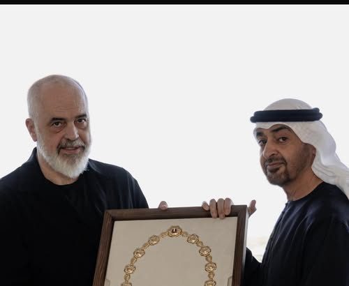 Abu Dhabi, Kryeministri Rama nderohet me medaljen më të lartë të Emirateve të Bashkuara Arabe