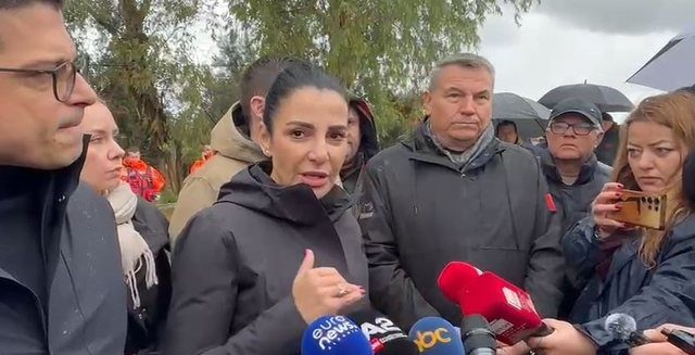 Balluku inspekton situatën nga përmbytjet në Fier, përgatitet paketë dëmshpërblimi për banesat dhe bujqësinë