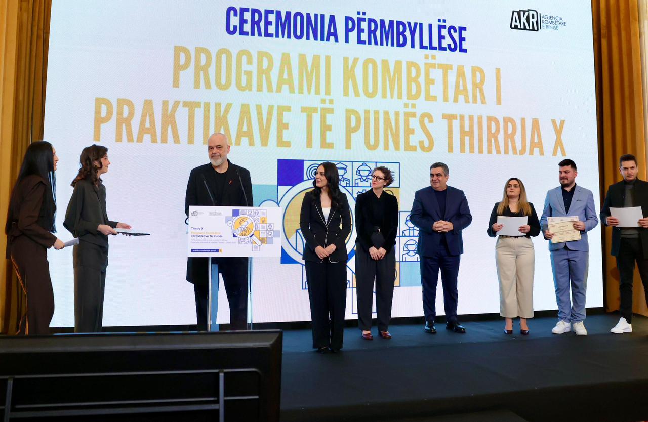 Gonxhja: 600 praktikantë dhe 250 kontrata pune nga Programi Kombëtar i Praktikave të Punës në 2025