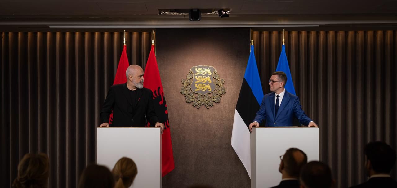 Tallinn, Estoni, Kryeministri Rama takon Kryeministrin e Republikës së Estonisë, Kristen Michal