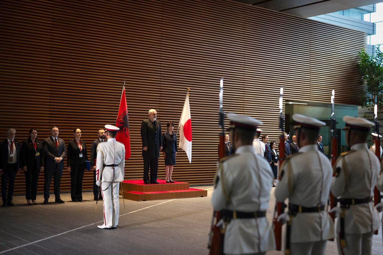 Tokio, Japoni, Kryeministri Rama takohet me Kryeministren e Japonisë Sanae Takaichi